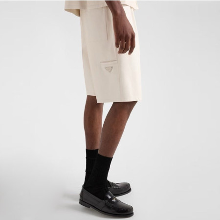 프라다 남성 삼각 로고 쇼츠 - Prada Mens Casual Shorts - prc7583x