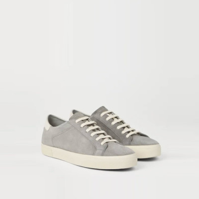 브루넬로쿠치넬리 남성 스웨이드 스니커즈 - Brunello Cucinelli Mens Suede Sneakers - brs6267x