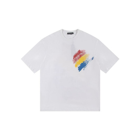 크롬하츠 남성 라운드 반팔티 - Chrom Hearts Mens Round Tshirt - chc7606x