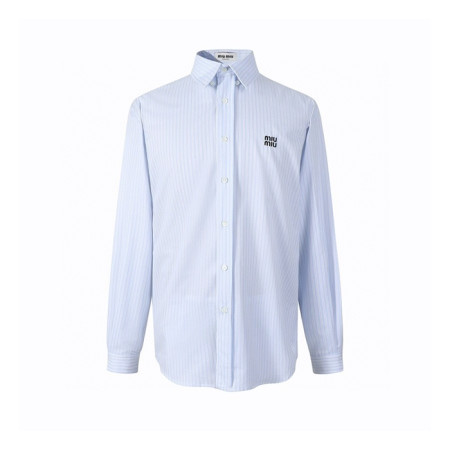 미우미우 남/녀 체크 셔츠 - Miumiu Unisex Flanner Shirts - mic7618x