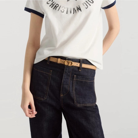 디올 여성 새들 벨트 - Dior Womens Saddle Belt - bel358x