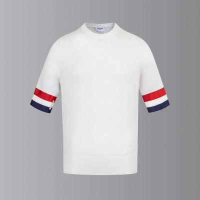톰브라운 남성 라운드 반팔티 - Thom Browne Mens Round Tshirts - thc7626x