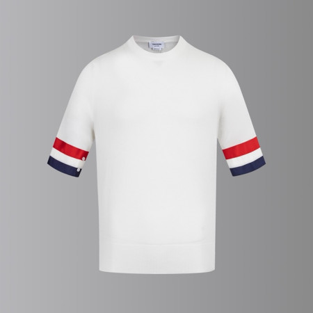 톰브라운 남성 라운드 반팔티 - Thom Browne Mens Round Tshirts - thc7626x