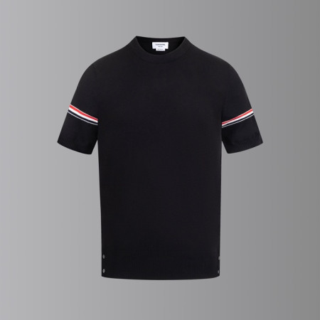 톰브라운 남성 라운드 반팔티 - Thom Browne Mens Round Tshirts - thc7627x
