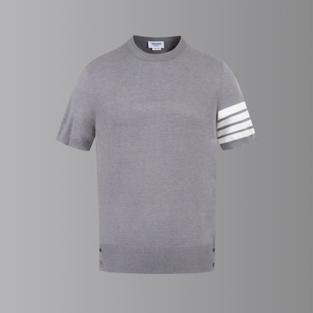 톰브라운 남성 라운드 반팔티 - Thom Browne Mens Round Tshirts - thc7633x