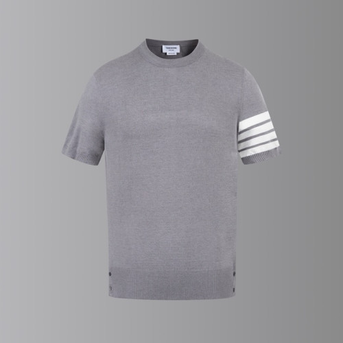 톰브라운 남성 라운드 반팔티 - Thom Browne Mens Round Tshirts - thc7633x