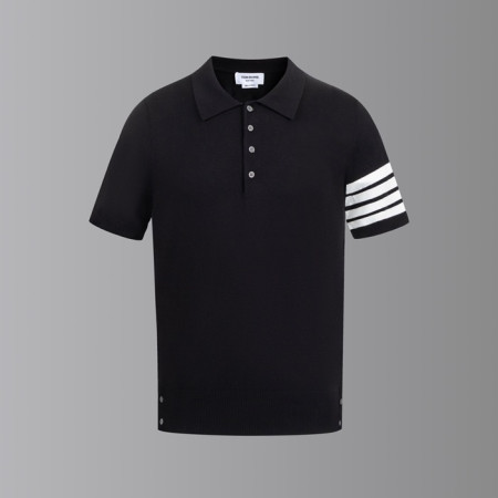 톰브라운 남성 폴로 반팔티 - Thom Browne Mens Polo Tshirt - thc7645x