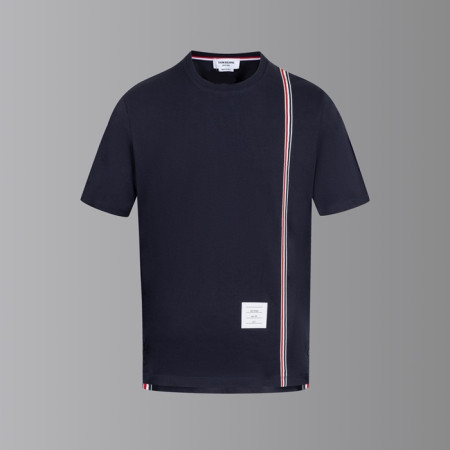 톰브라운 남성 라운드 반팔티 - Thom Browne Mens Round Tshirts - thc7646x