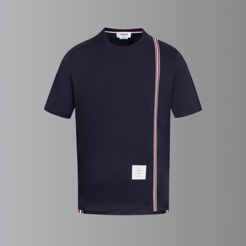 톰브라운 남성 라운드 반팔티 - Thom Browne Mens Round Tshirts - thc7646x