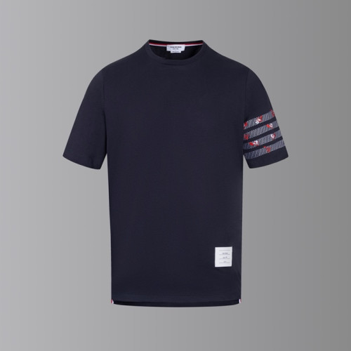 톰브라운 남성 라운드 반팔티 - Thom Browne Mens Round Tshirts - thc7650x