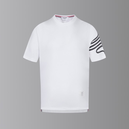 톰브라운 남성 라운드 반팔티 - Thom Browne Mens Round Tshirts - thc7653x