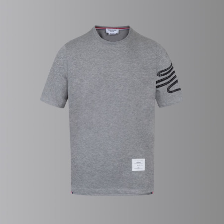 톰브라운 남성 라운드 반팔티 - Thom Browne Mens Round Tshirts - thc7655x