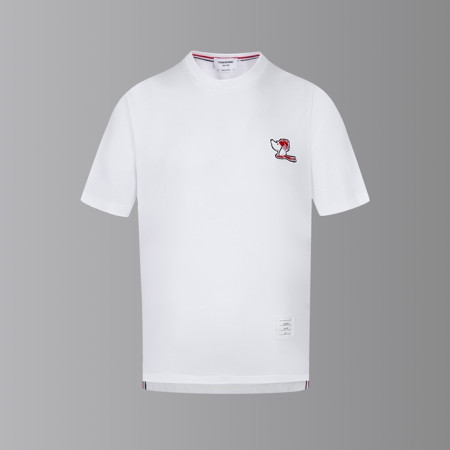 톰브라운 남성 라운드 반팔티 - Thom Browne Mens Round Tshirts - thc7657x