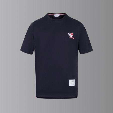 톰브라운 남성 라운드 반팔티 - Thom Browne Mens Round Tshirts - thc7660x