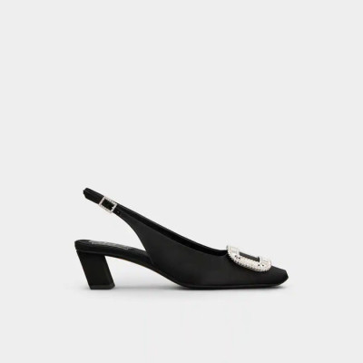 로저비비에 여성 벨 비비에 슬링백 펌프스 - Roger Vivier Womens Belle Vivienne Slingback Pumps - ros6303x