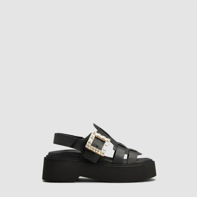 로저비비에 여성 비브 레인저스 샌들 - Roger Vivier Womens Viv Rangers Sandals - ros6304x