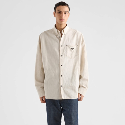 프라다 남성 클래식 셔츠 - Prada Mens Classic Shirts - prc7668x