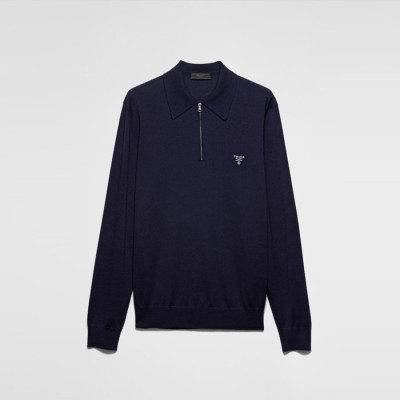 프라다 남성 폴로 스웨터 - Prada Mens Polo Sweater - prc7763x