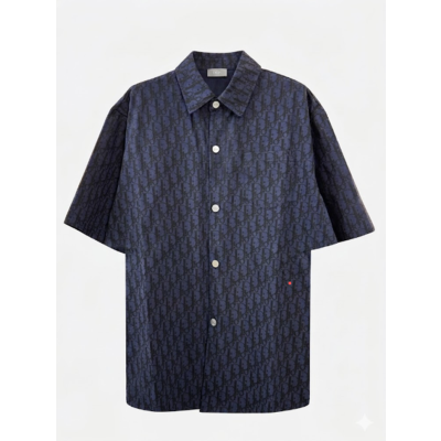 디올 남성 오블리크 반팔 셔츠 - Dior Mens Oblique Shirts - dic7766x