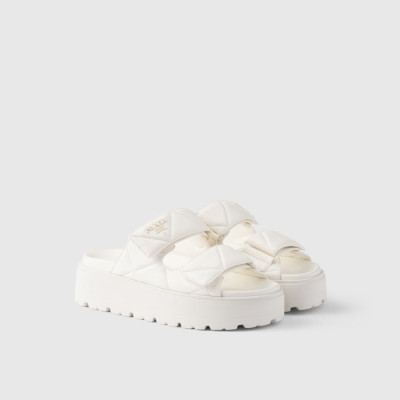 프라다 여성 나파 슬라이드 - Prada Womens Nappa Slides - prs6337x