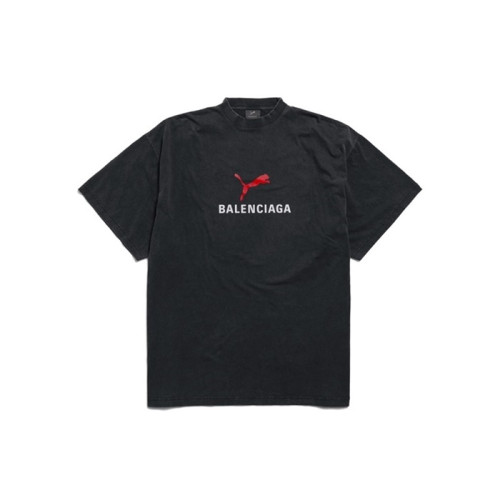 발렌시아가 남성 라운드 반팔 티셔츠 - Balenciaga Mens Round Tshirt - bac7794x