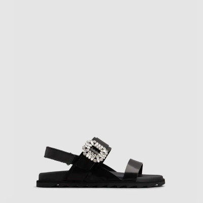 로저비비에 여성 슬라이디 비브 샌들 - Roger Vivier Womens Slidey ViVi sandals - ros6397x