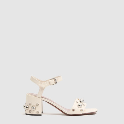 발렌티노 여성 넬코트 크러스트 레더 샌들 - Valentino Womens Nellcoat Crust Leather Sandals - vas6619x