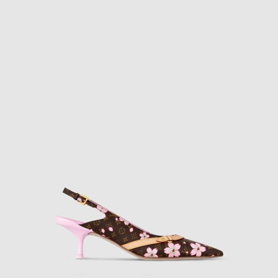 루이비통 여성 LV x TM 6AM 슬링백 펌프스 - Louis vuitton Womens LV x TM 6AM Slingback Pumps - lvs6646x