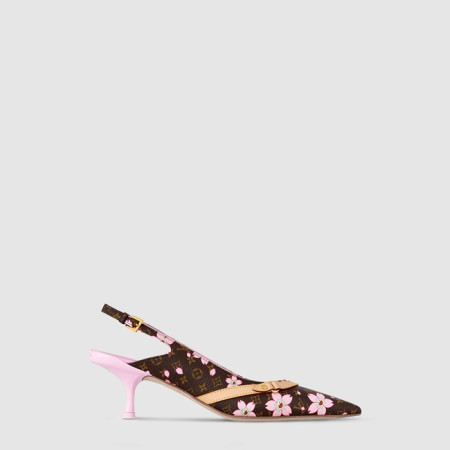 루이비통 여성 LV x TM 6AM 슬링백 펌프스 - Louis vuitton Womens LV x TM 6AM Slingback Pumps - lvs6646x