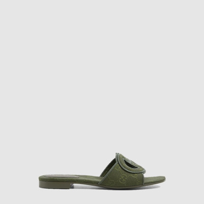 구찌 여성 인터로킹 G 슬라이드 샌들 - Gucci Womens Interlocking G Slide Sandals - gus6698x