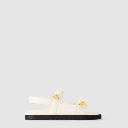 루이비통 여성 선셋 플랫 컴포트 샌들 - Louis vuitton Womens Sunset Flat Comfort Sandals - lvs6713x