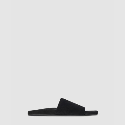 더 로우 여성 스웨이드 슬라이드 - The Row Womens Suede Slide - ths6796x