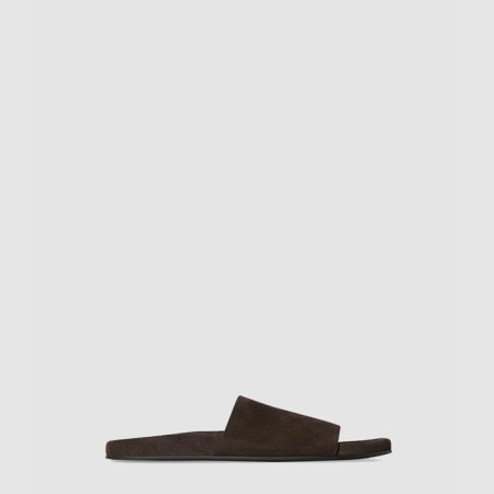 더 로우 여성 스웨이드 슬라이드 - The Row Womens Suede Slide - ths6797x