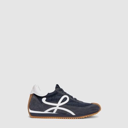 로에베 남/녀 나일론과 스웨이드 소재의 스무스 용 스니커즈 - Loewe Unisex Nylon Suede Smooth Sneakers - los6799x