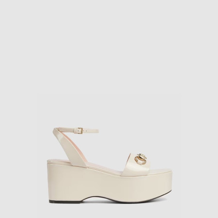 구찌 여성 홀스빗 플랫폼 샌들 - Gucci Womens Horsebit Platform Sandals - gus6804x