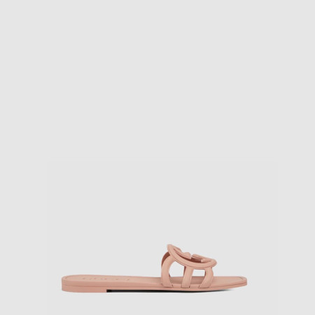 구찌 여성 인터로킹 G 슬라이드 샌들 - Gucci Womens Interlocking G Slide Sandals - gus6834x
