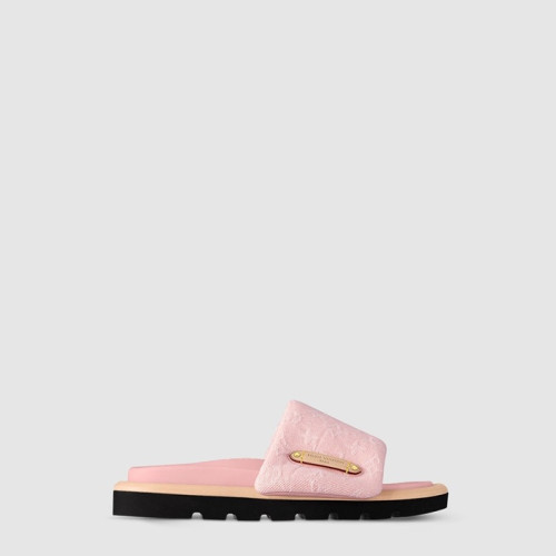 루이비통 남/녀 풀 필로우 플랫 컴포트 뮬 - Louis vuitton Unisex Full Pillow Flat Comfort Mule - lvs6858x