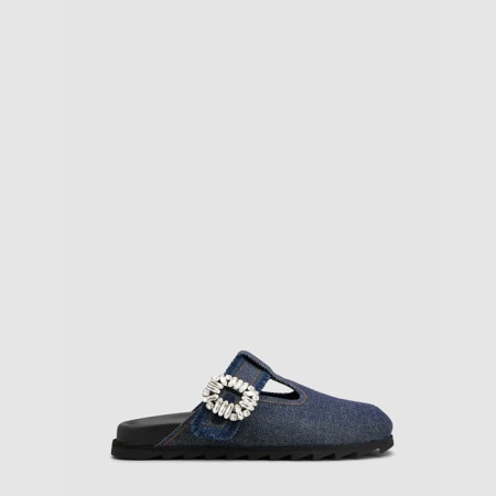 로저비비에 여성 슬라이디 비브 뮬 - Roger Vivier Womens Slidey Viv Mule - ros6918x