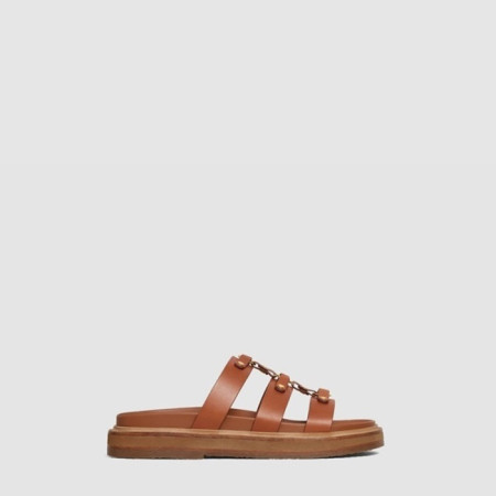 셀린느 여성 티피 슬라이드 카프스킨 - Celine Womens Tipi Slide Calfskin - ces6938x