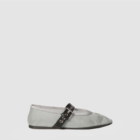 미우미우 여성 메쉬 발레리나 - Miumiu Womens Mesh Ballerina - mis6949x