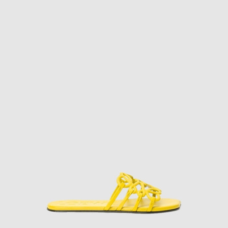 로에베 여성 페탈 아나그램 슬라이드 - Loewe Womens Petal Anagram Slipper - los6960x