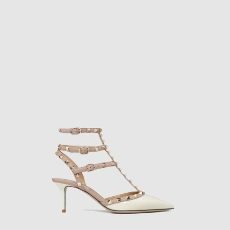 발렌티노 여성 락스터드 케이지 펌프스 - Valentino Womens Rockstud Cage Pumps - vas6971x
