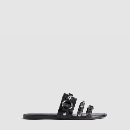 발렌시아가 여성 시티 플랫 뮬 - Balenciaga Womens City Flat Mule - bas7030x