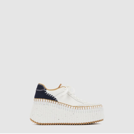끌로에 여성 NAMA 웨지 스니커즈 - Chloe Womens NAMA Wedge Sneakers - chs7043x