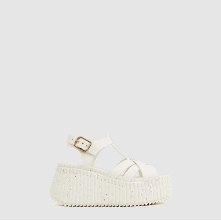 끌로에 여성 NAMA 웨지 샌들 - Chloe Womens NAMA Wedge Sandals - chs7045x