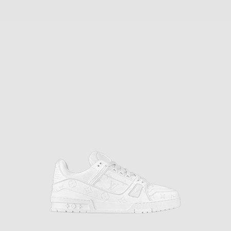 루이비통 여성 LV 트레이너 스니커즈 - Louis vuitton Womens LV Trainer Sneakers - lvs7060x