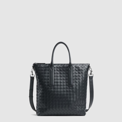 보테가베네타 남성 인트레치아토 지퍼 N/S 토트 백 - Bottega Veneta Mens Intrecciato Zipper N/S Tote Bag - bvb7771x