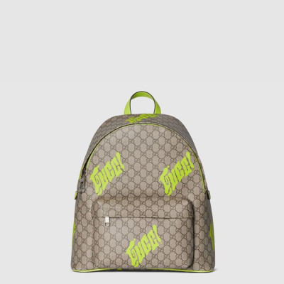 구찌 남성 프린트 미디엄 백팩 - Gucci Mens Medium Backpack With Print - gub7829x