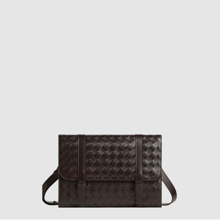 보테가베네타 남성 인트레치아토 크로스바디백 - Bottega veneta Mens Intrecciato Crossbody Bag - bvb7843x