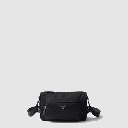 프라다 남성 라지 리나일론 가죽 숄더백 2VH192 - Prada Mens Large Re-Nylon Leather Shoulder Bag - prb7848x